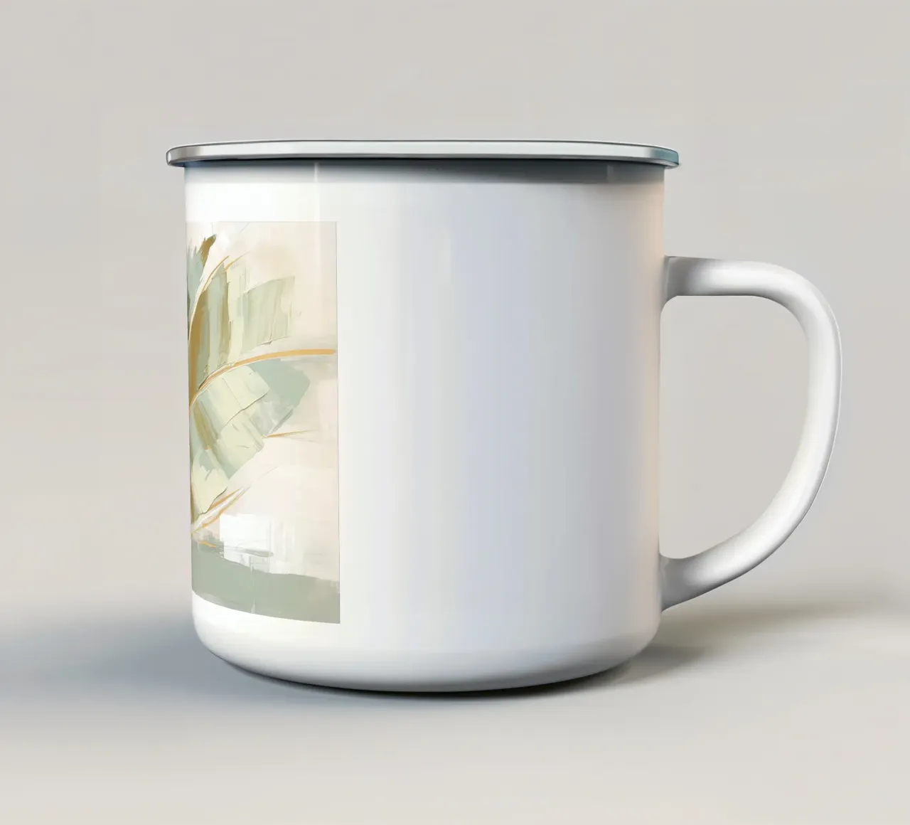 Arte da parete di Imagine tazza in smalto da Imagine