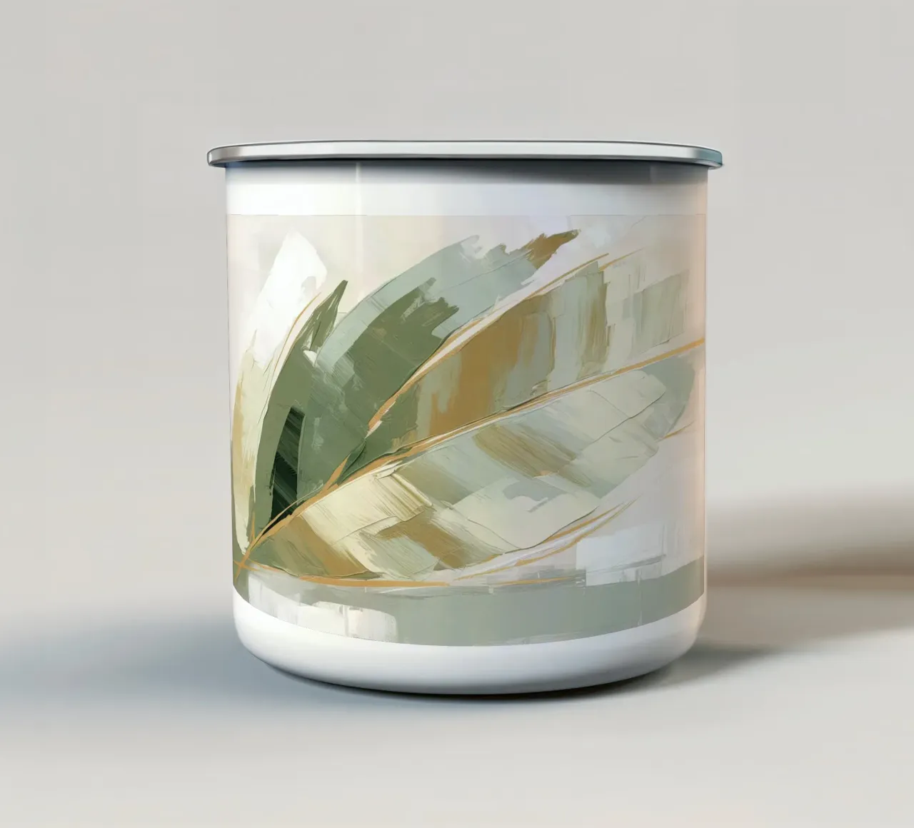 Arte da parete di Imagine tazza in smalto da Imagine