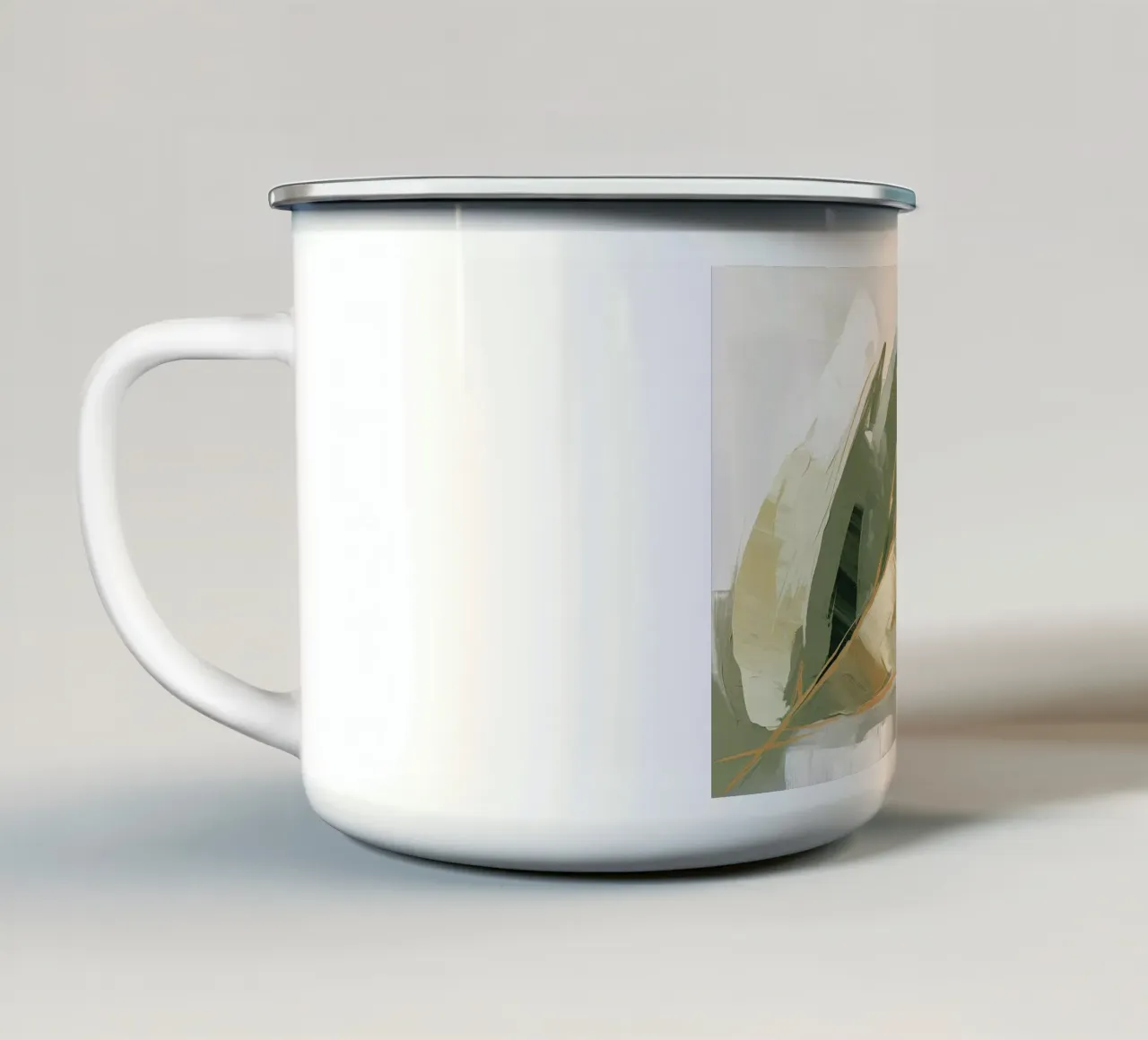 Arte da parete di Imagine tazza in smalto da Imagine