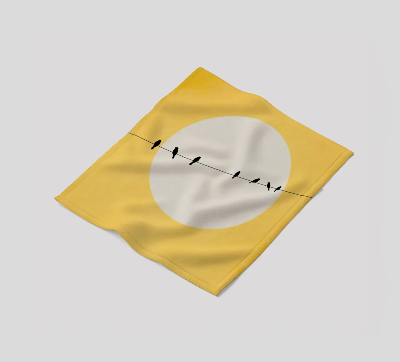 Chirping And Chilling (at Day) coperta in pile da Kubistika