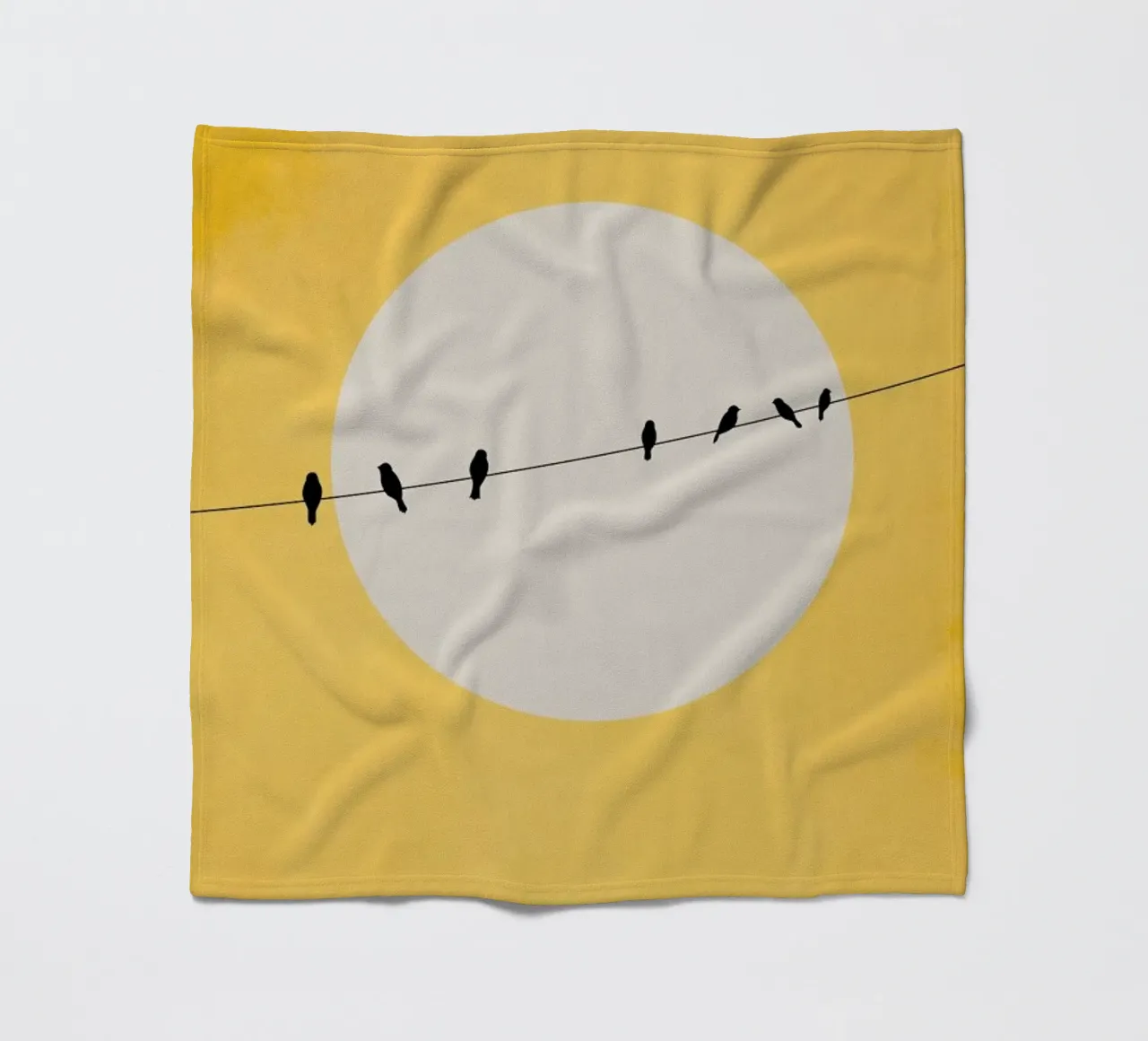 Chirping And Chilling (at Day) coperta in pile da Kubistika