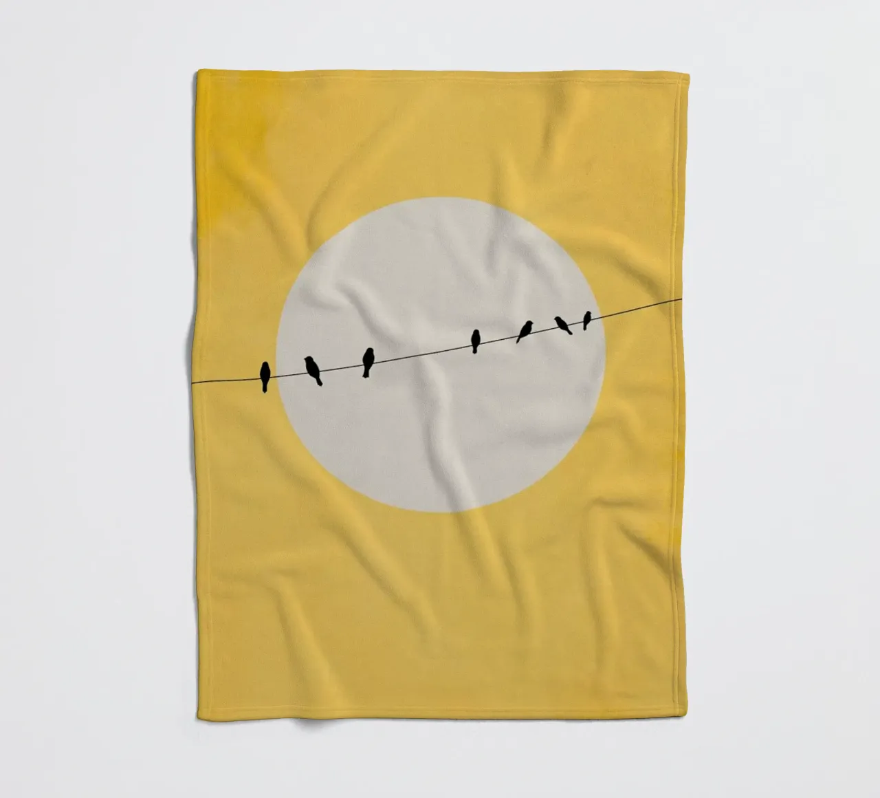 Chirping And Chilling (at Day) coperta in pile da Kubistika