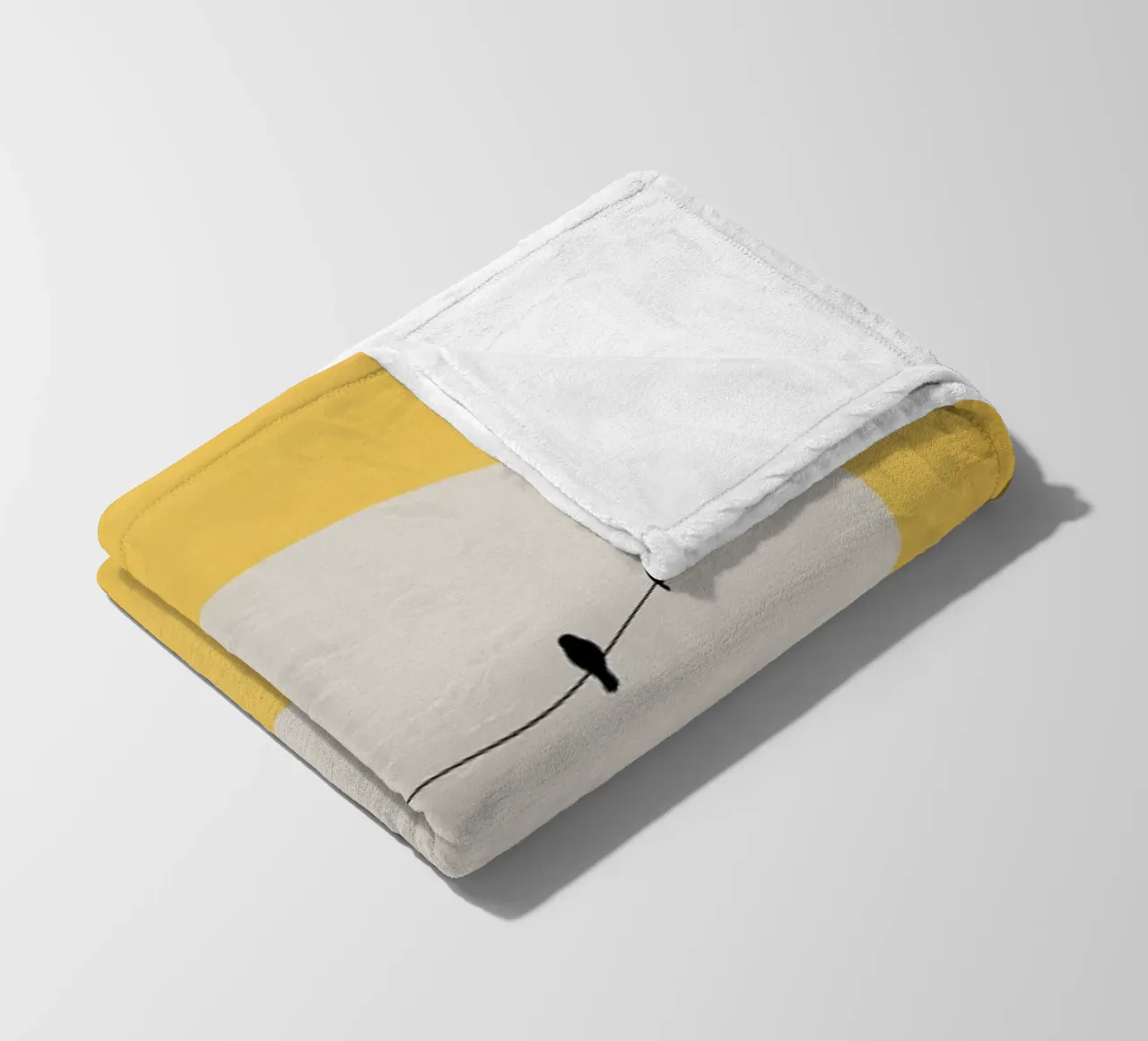 Chirping And Chilling (at Day) coperta in pile da Kubistika