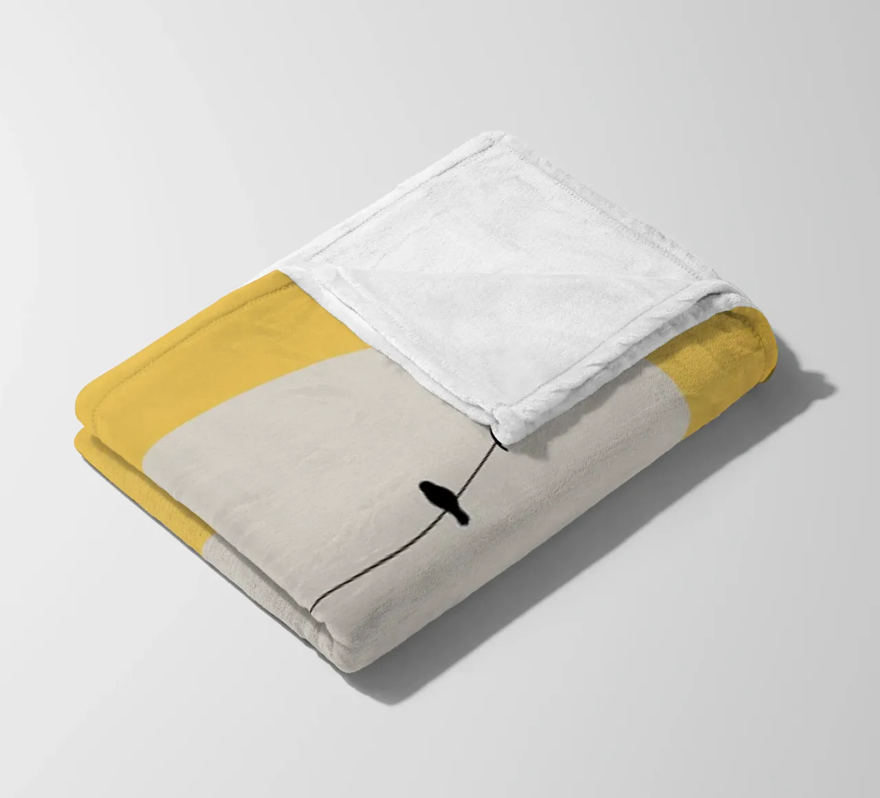 Chirping And Chilling (at Day) coperta in pile da Kubistika