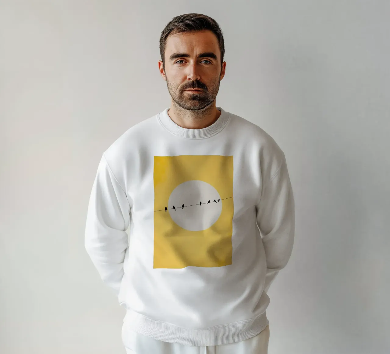 Chirping And Chilling (at Day) Sweatshirt von Kubistika