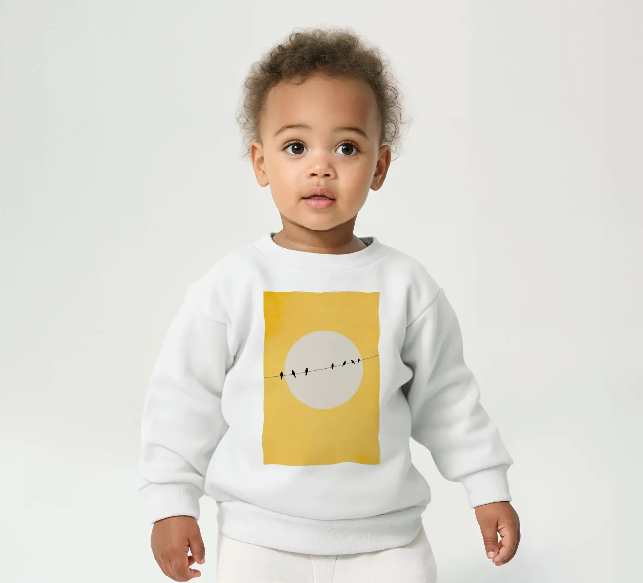 Chirping And Chilling (at Day) felpa neonato da Kubistika