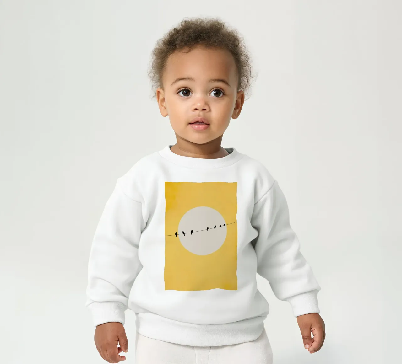 Chirping And Chilling (at Day) Baby Sweatshirt von Kubistika