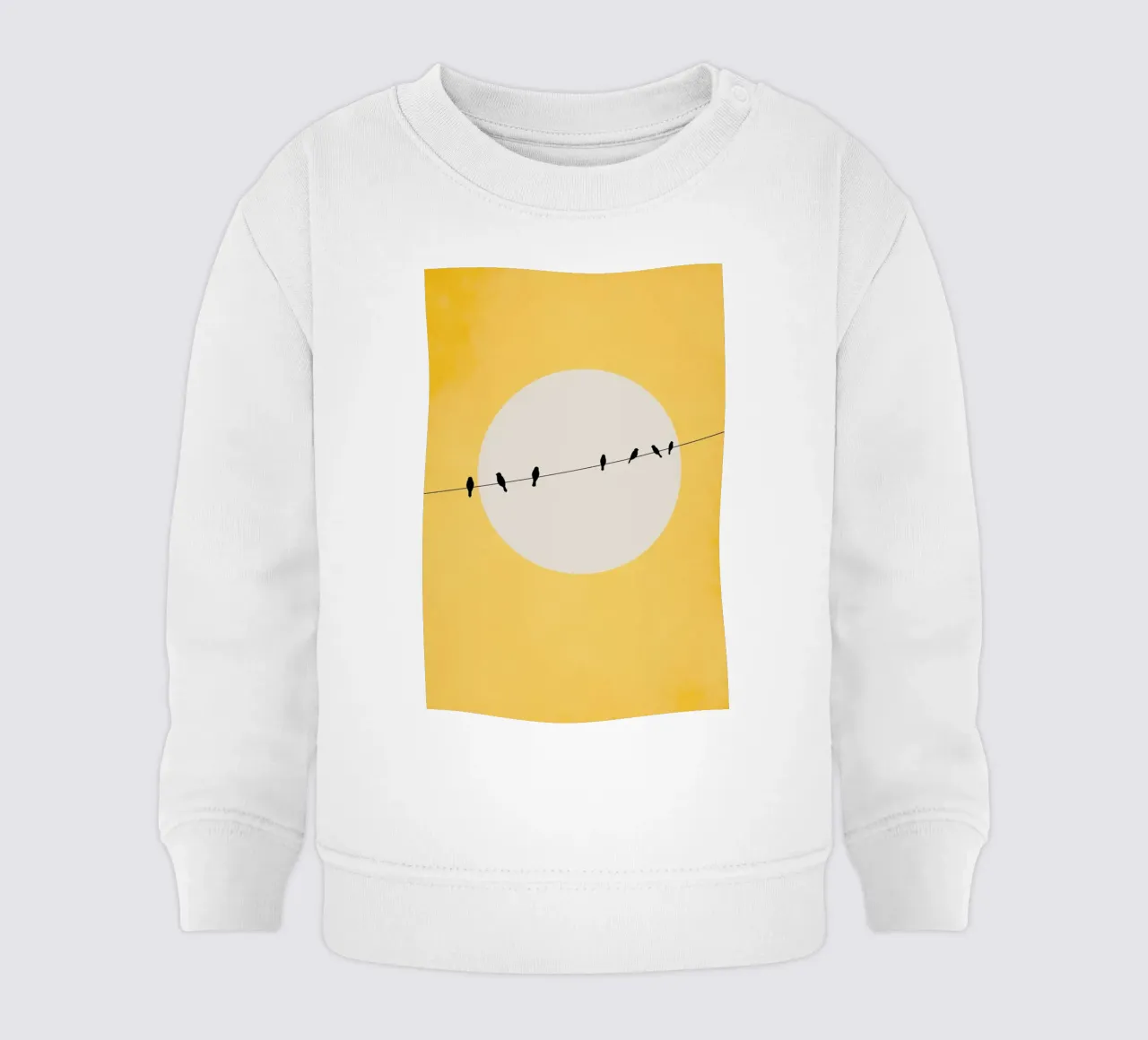 Chirping And Chilling (at Day) felpa neonato da Kubistika