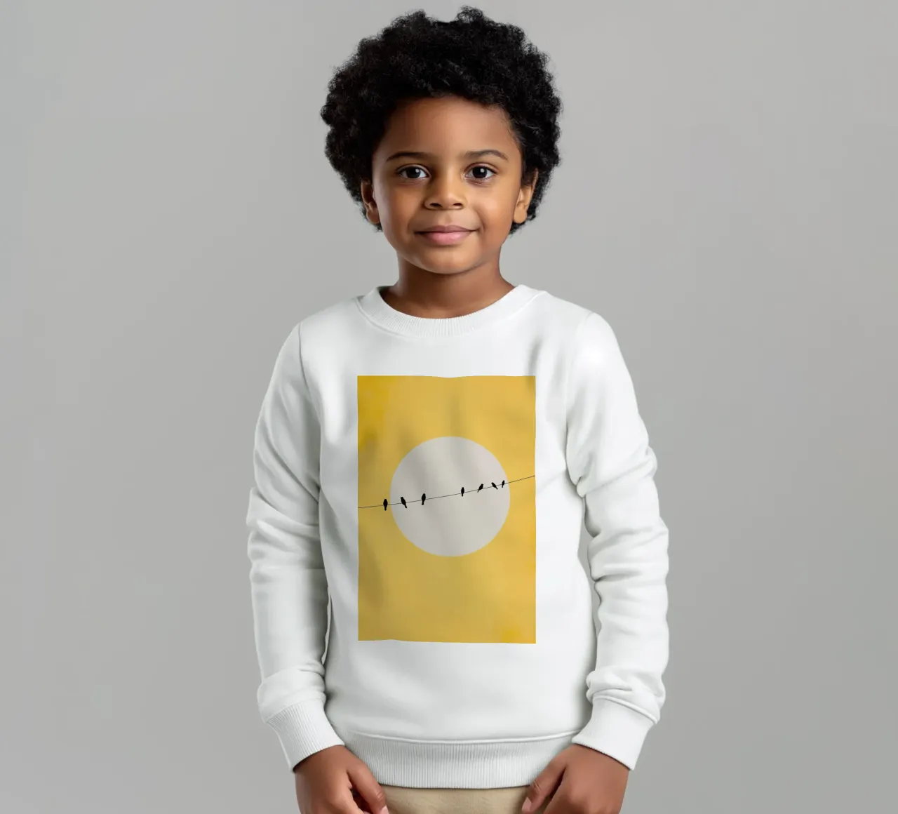 Chirping And Chilling (at Day) sudadera para niño de Kubistika