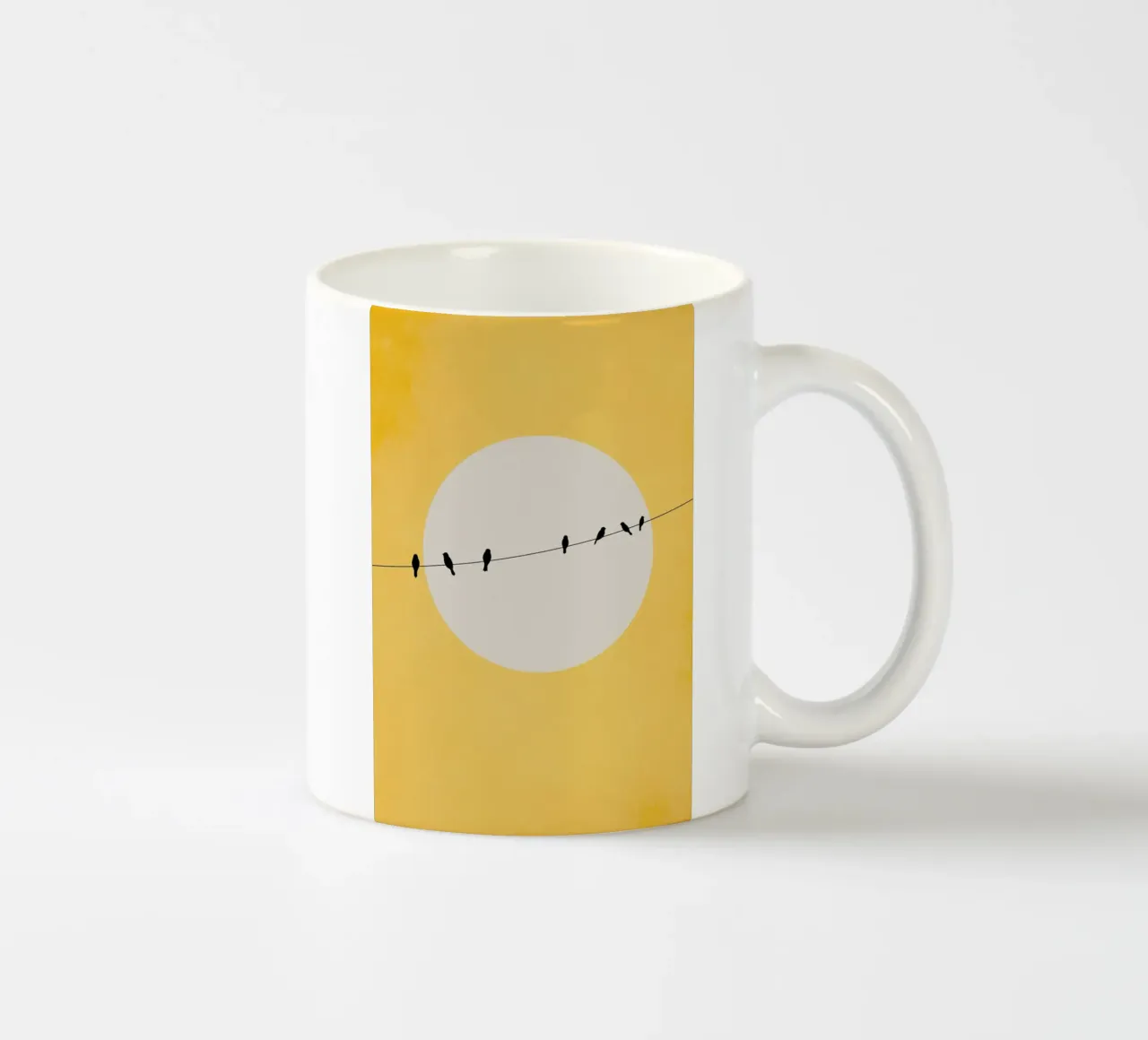 Chirping And Chilling (at Day) mug en céramique de Kubistika