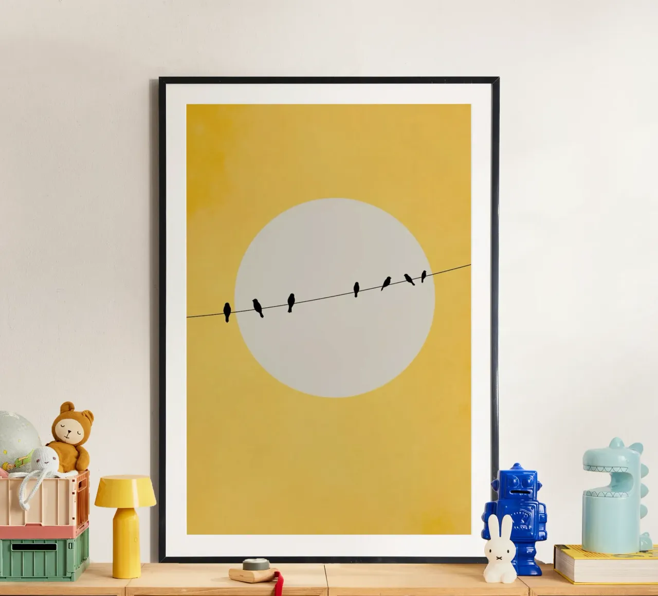 Chirping And Chilling (at Day) carta hahnemühle da Kubistika