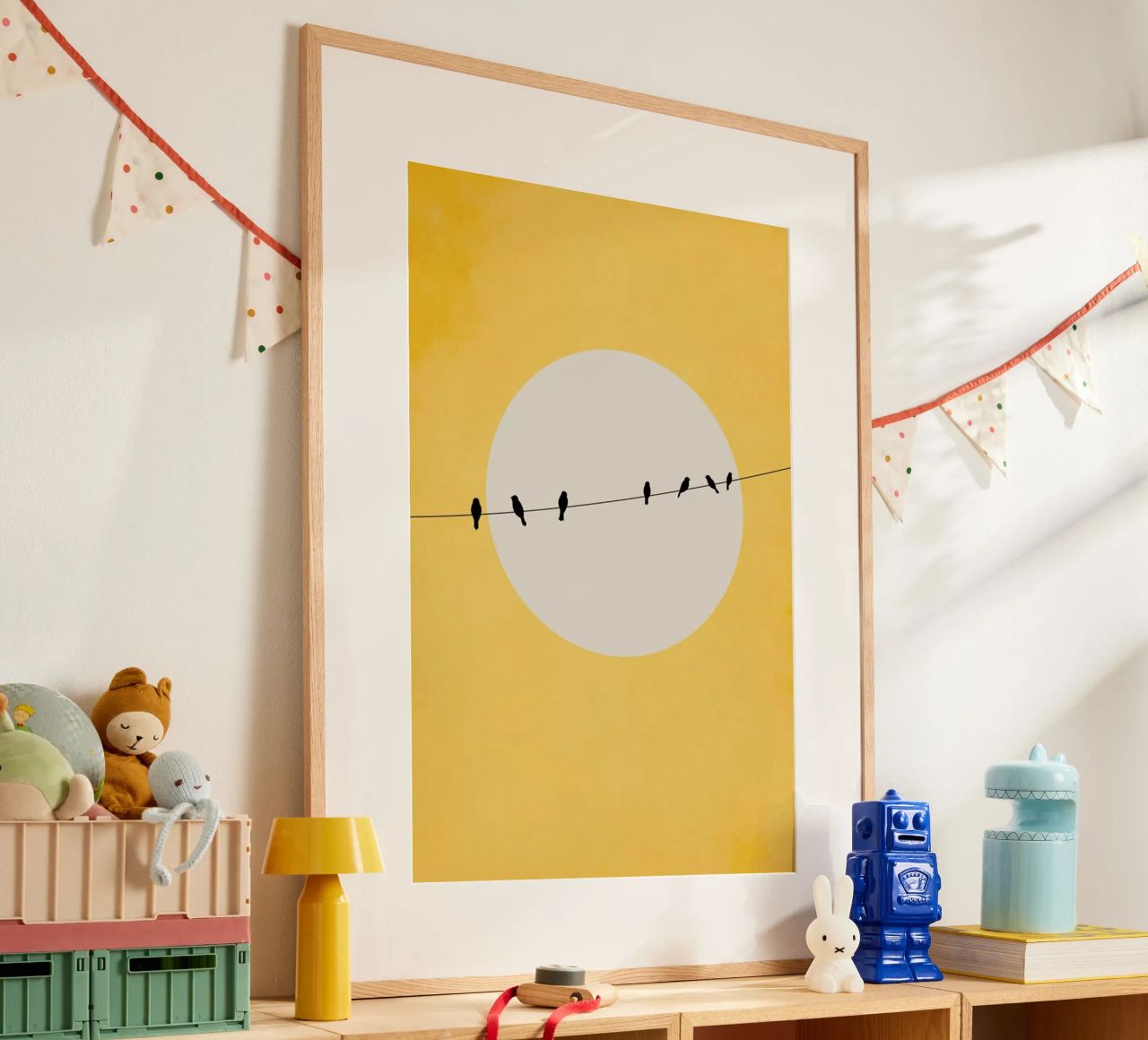 Chirping And Chilling (at Day) poster da Kubistika