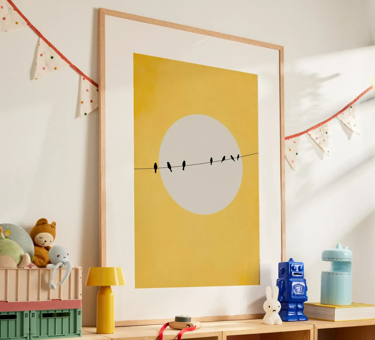 Chirping And Chilling (at Day) carta hahnemühle da Kubistika