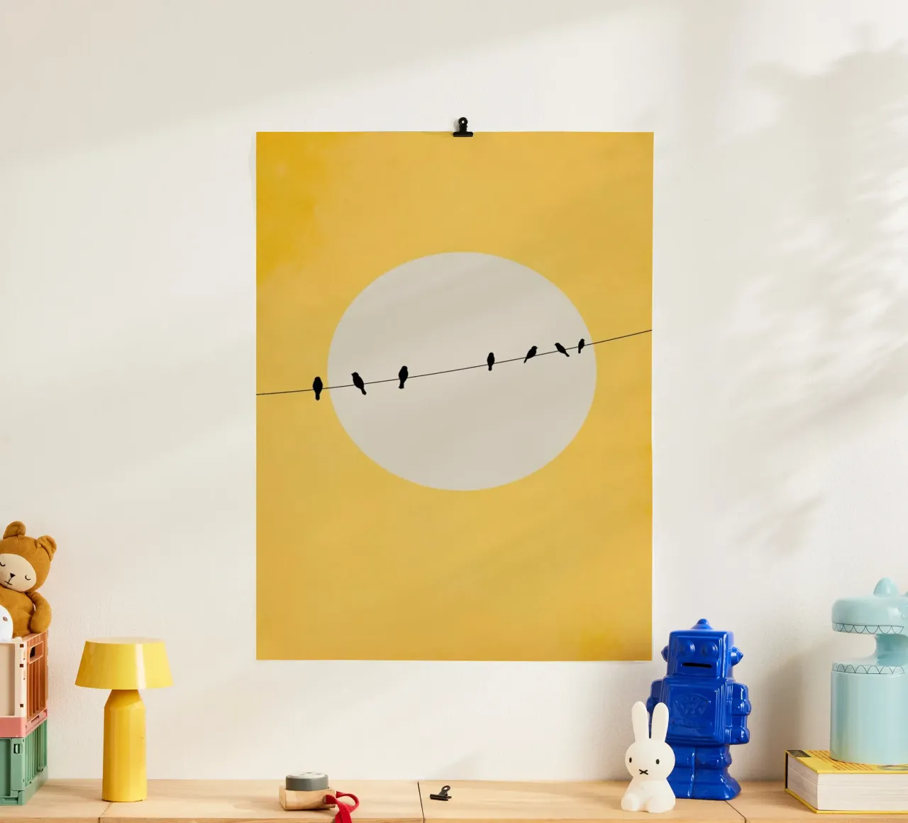 Chirping And Chilling (at Day) carta hahnemühle da Kubistika