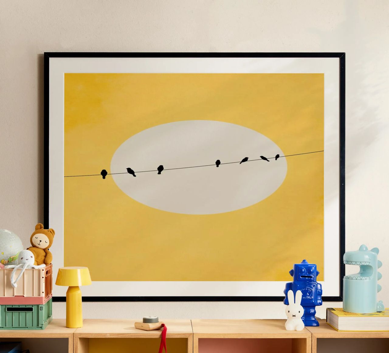 Chirping And Chilling (at Day) poster da Kubistika