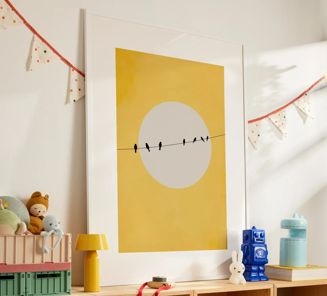 Chirping And Chilling (at Day) carta hahnemühle da Kubistika