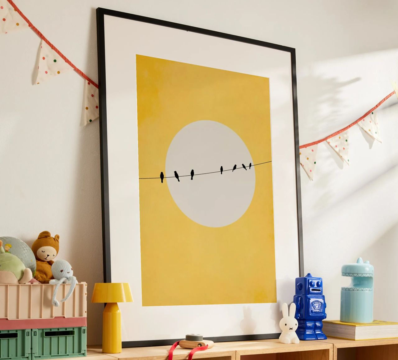 Chirping And Chilling (at Day) poster da Kubistika