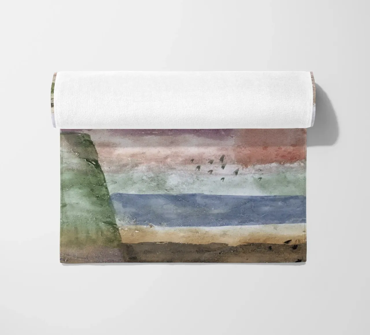 Landscape with Poplars telo mare da vintageshop