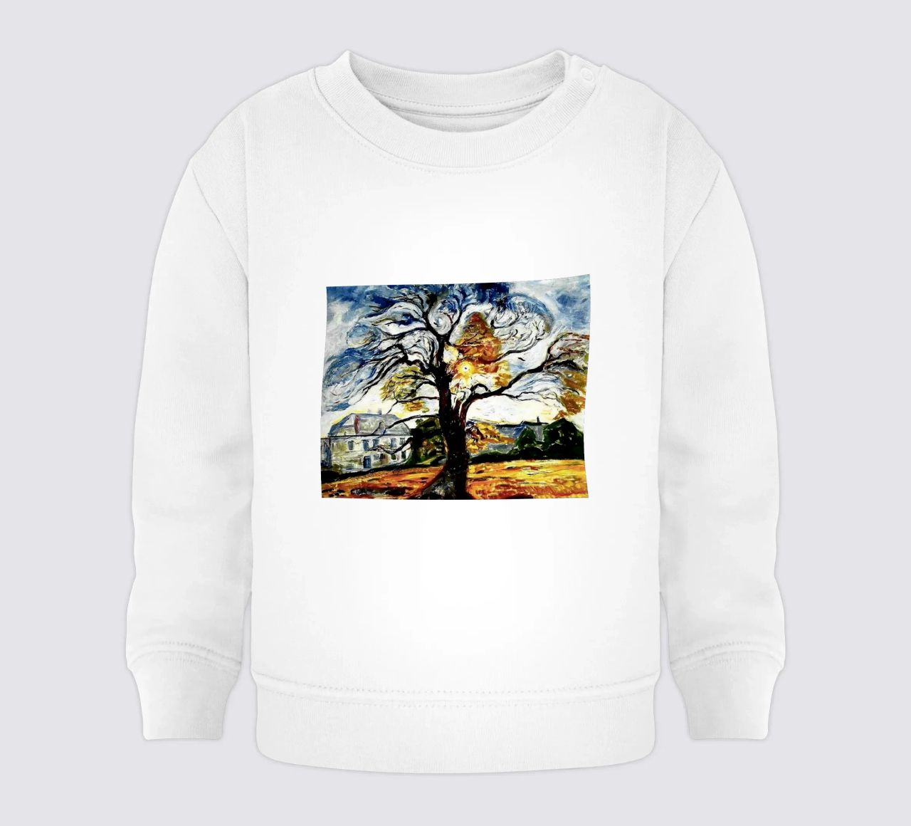 albero arrabbiato felpa neonato da cupcup art