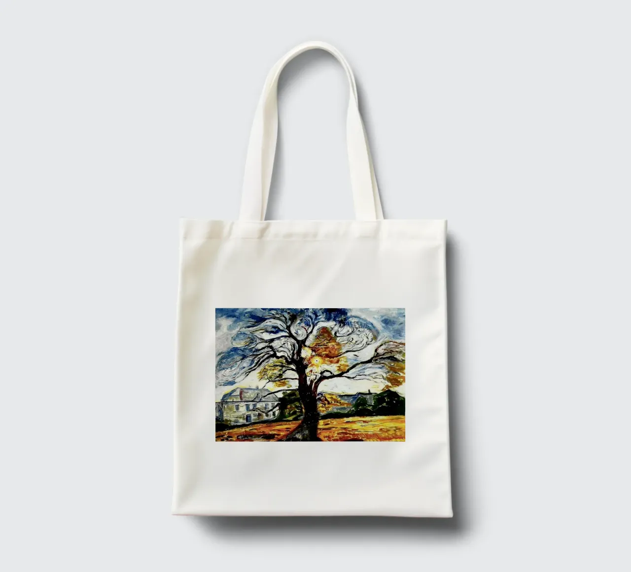 albero arrabbiato borsa in juta da cupcup art