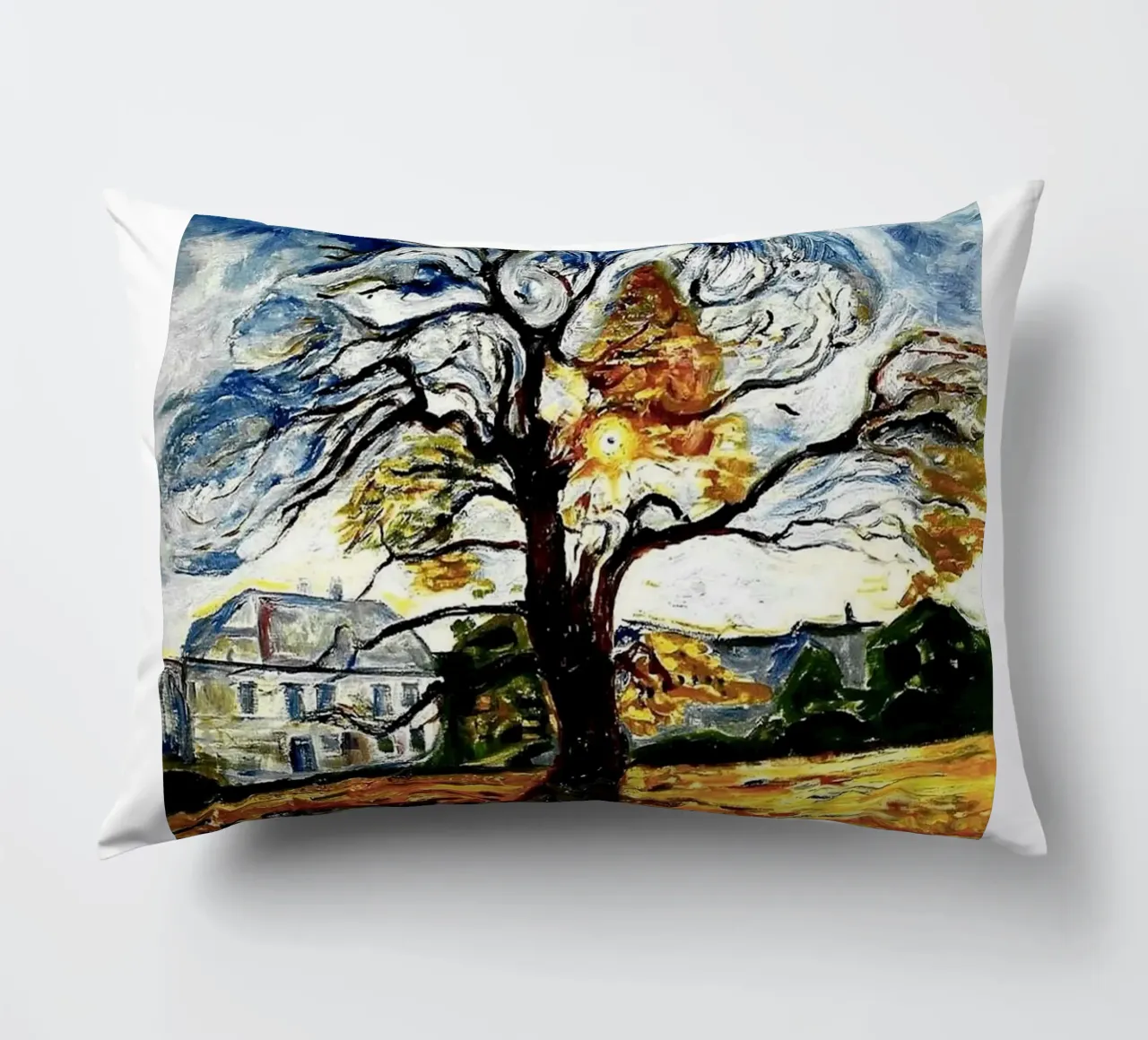 albero arrabbiato cuscino da cupcup art