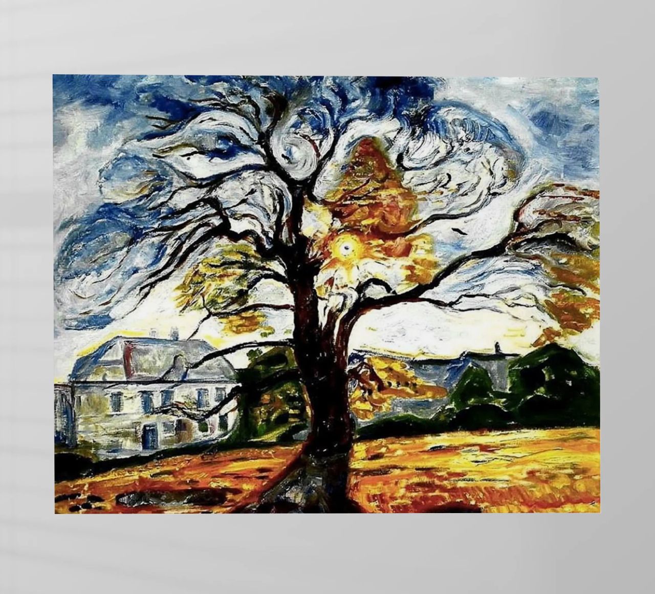 albero arrabbiato pellicola backlit da cupcup art