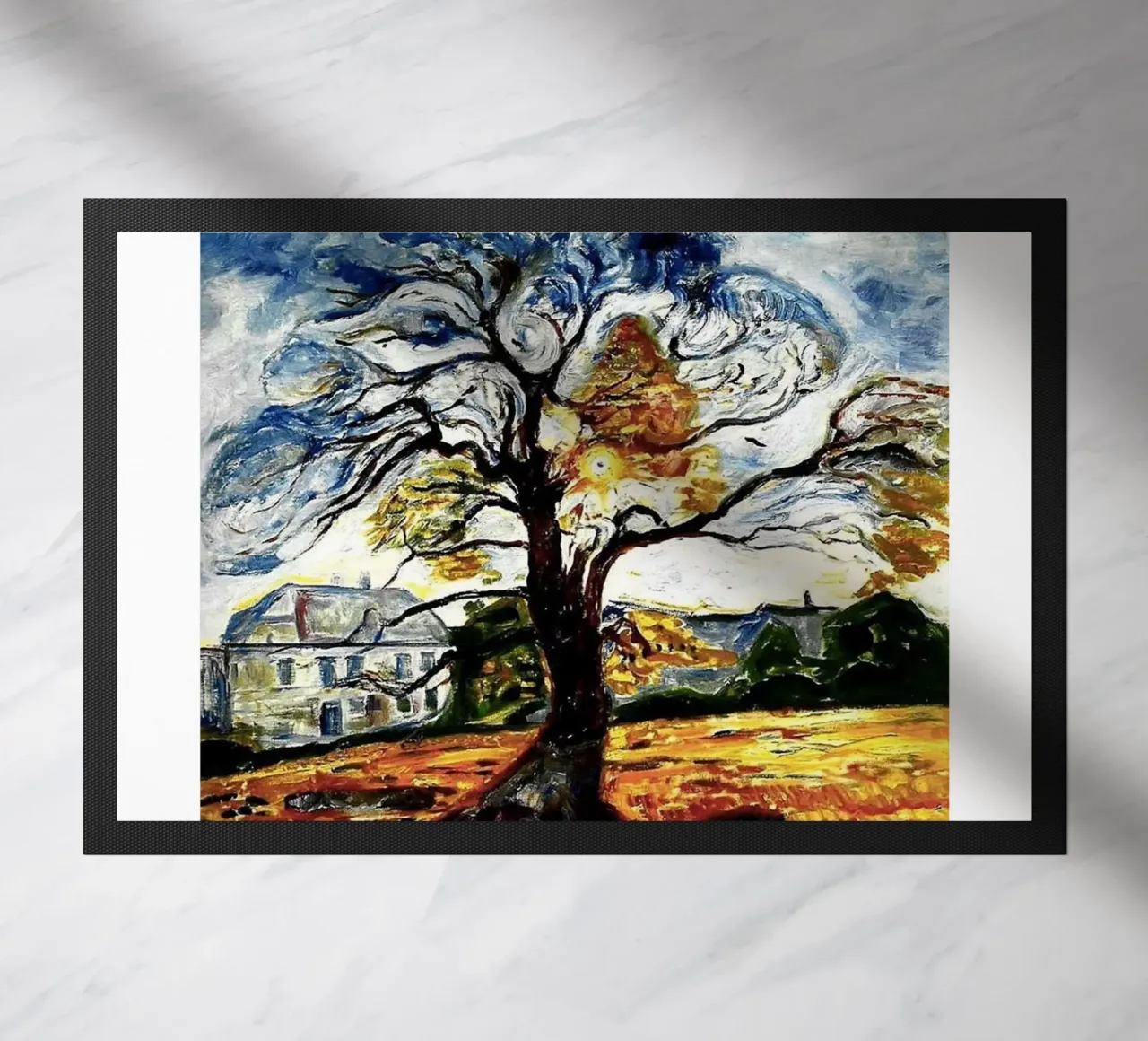 albero arrabbiato zerbino da cupcup art