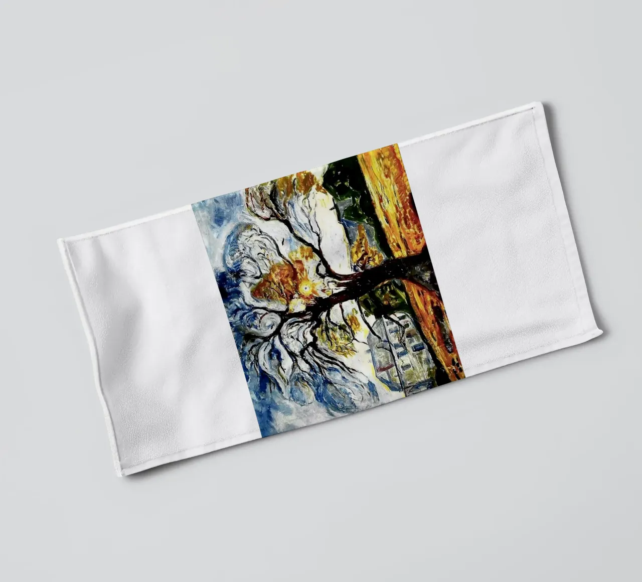 albero arrabbiato asciugamano da bagno da cupcup art