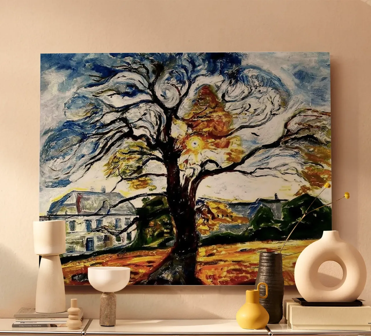 albero arrabbiato alluminio dibond da cupcup art