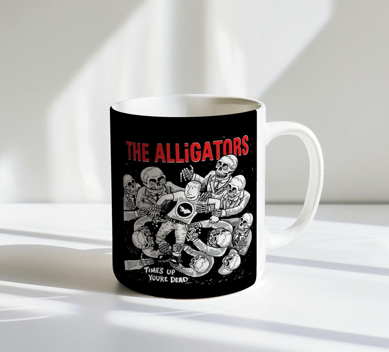 The Alligators - Times Up You're Dead tazza in ceramica da myxzyptlx