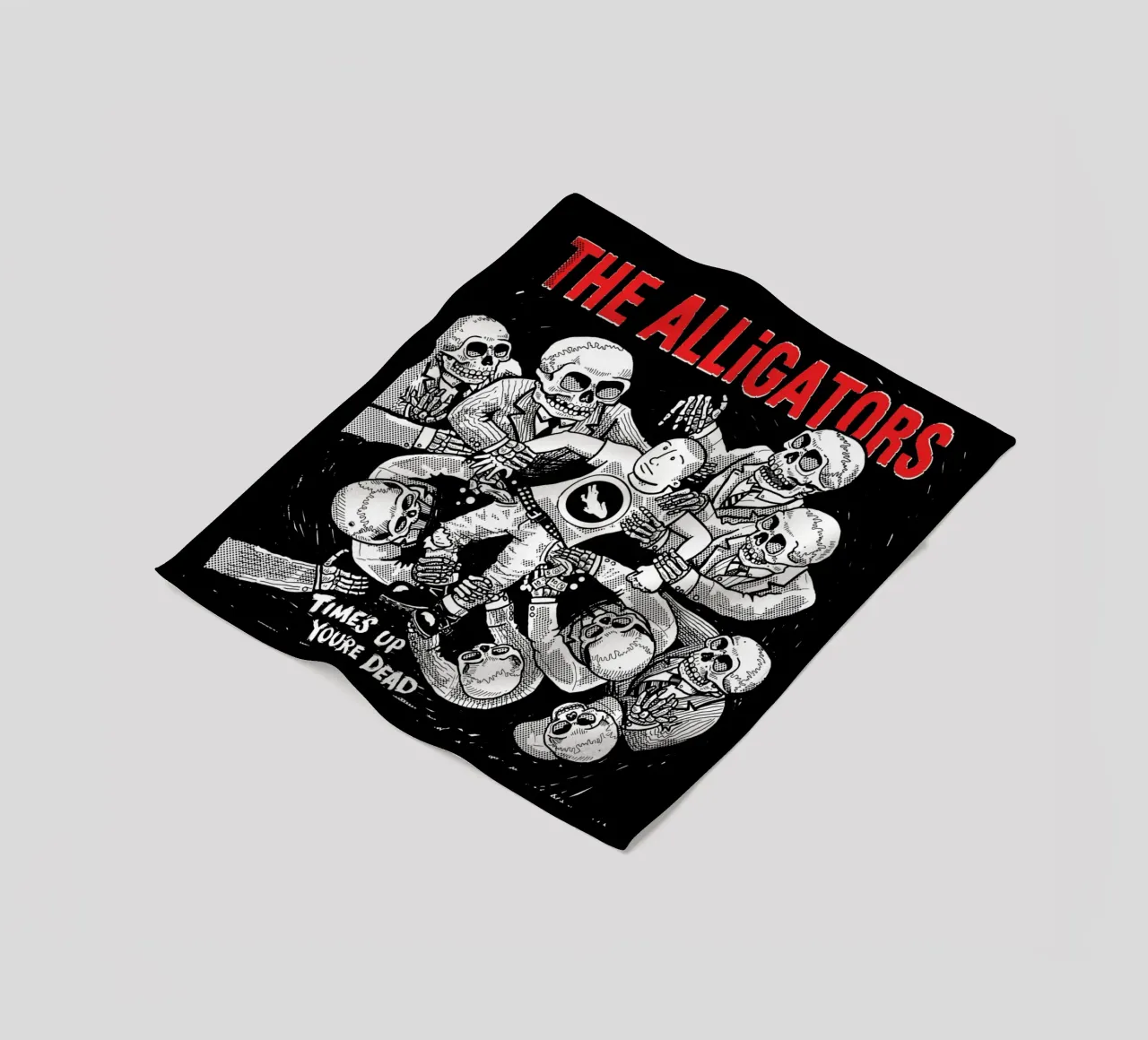 The Alligators - Times Up You're Dead coperta in pile da myxzyptlx