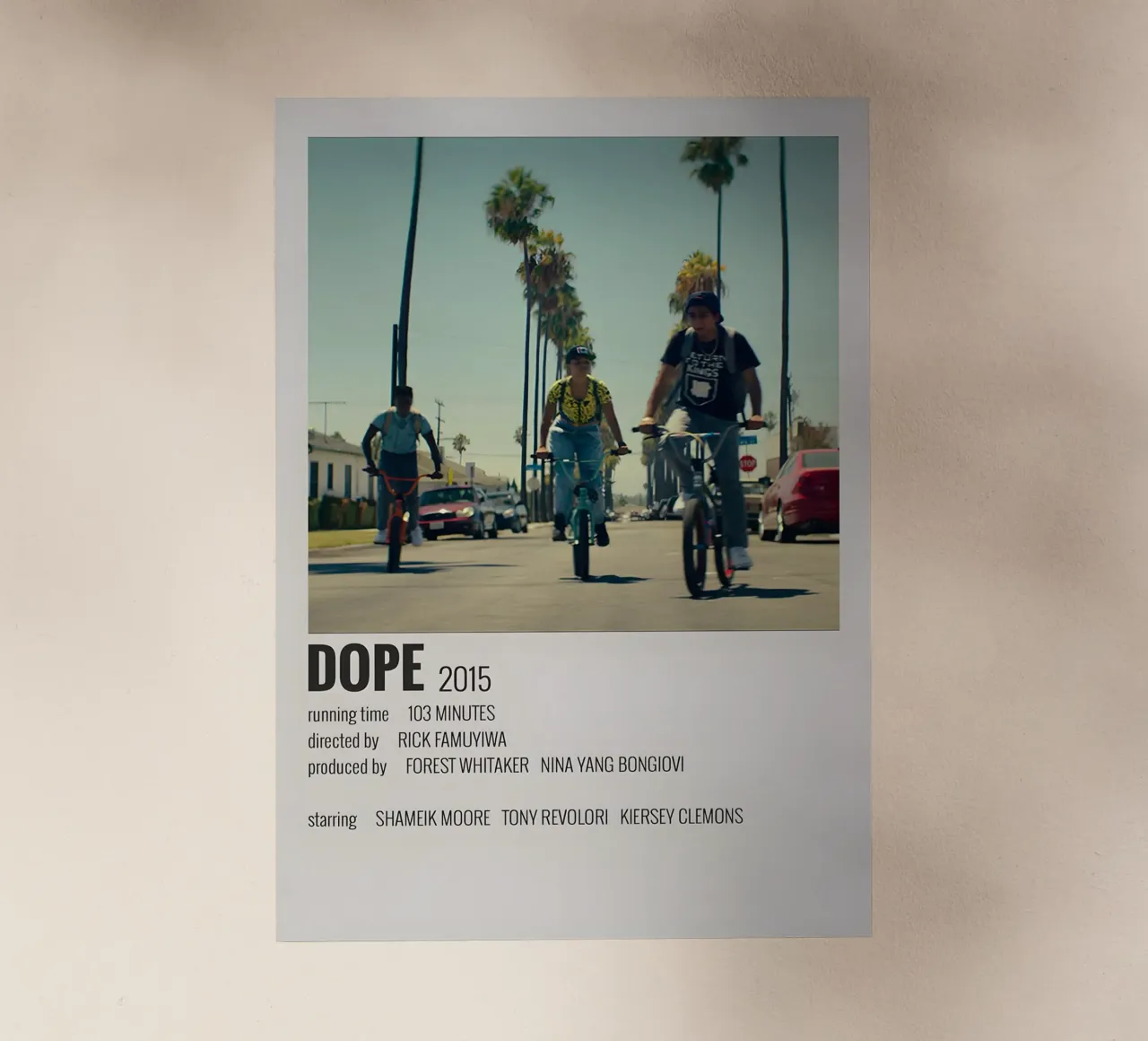 DOPE 2015 pellicola backlit da MVFminimalist