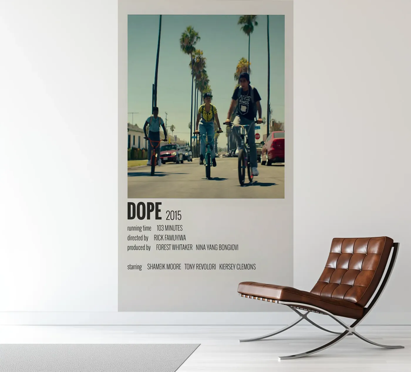 DOPE 2015 Fototapete von MVFminimalist