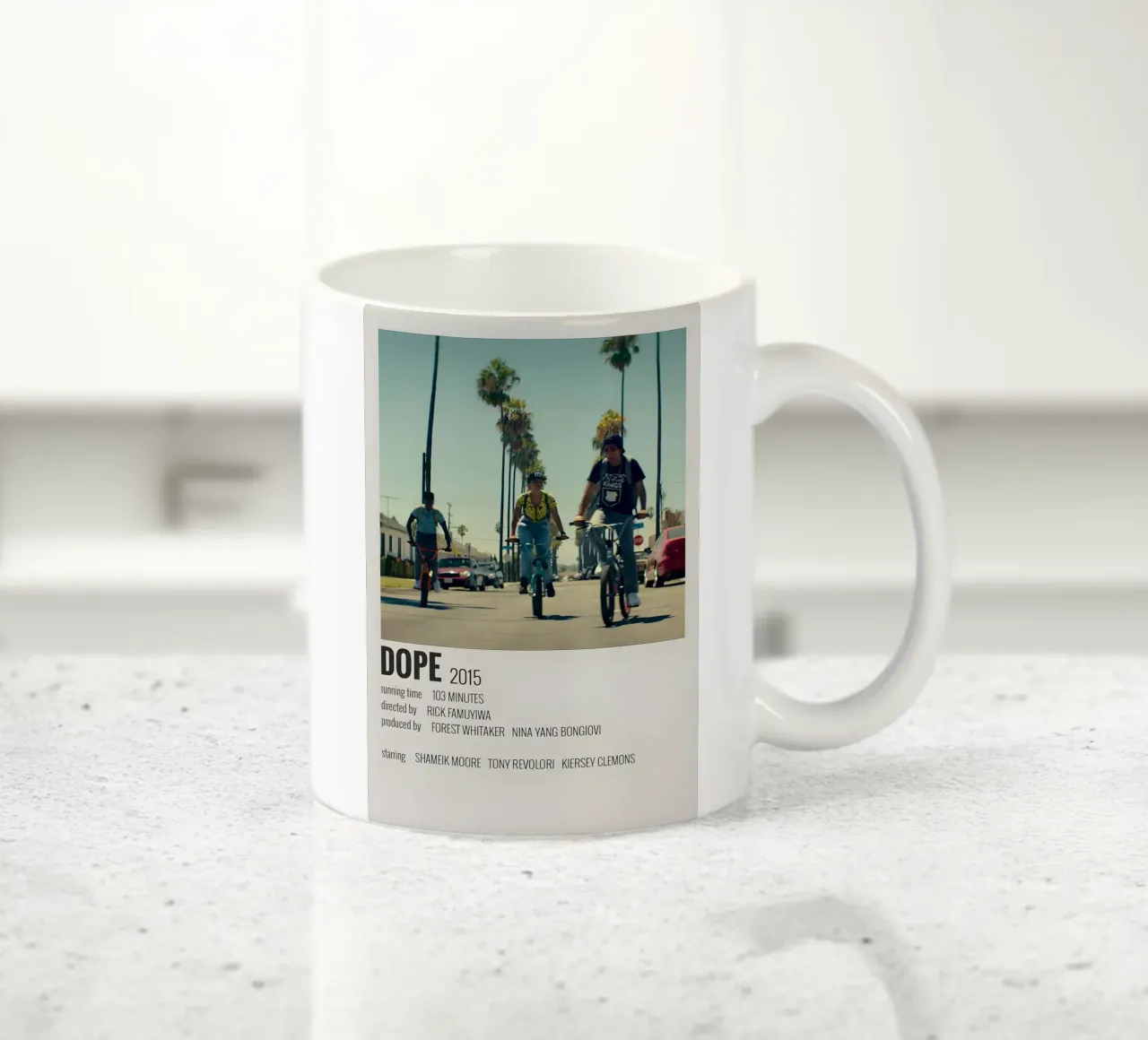 DOPE 2015 ceramic mug by MVFminimalist