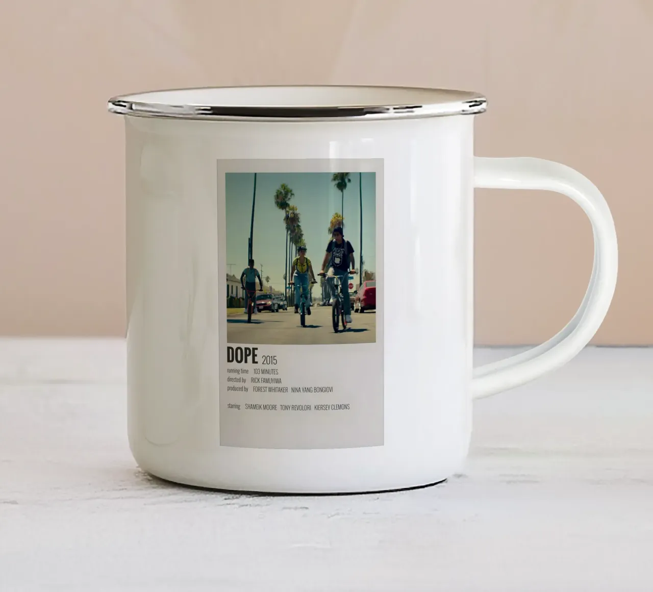 DOPE 2015 tazza in smalto da MVFminimalist