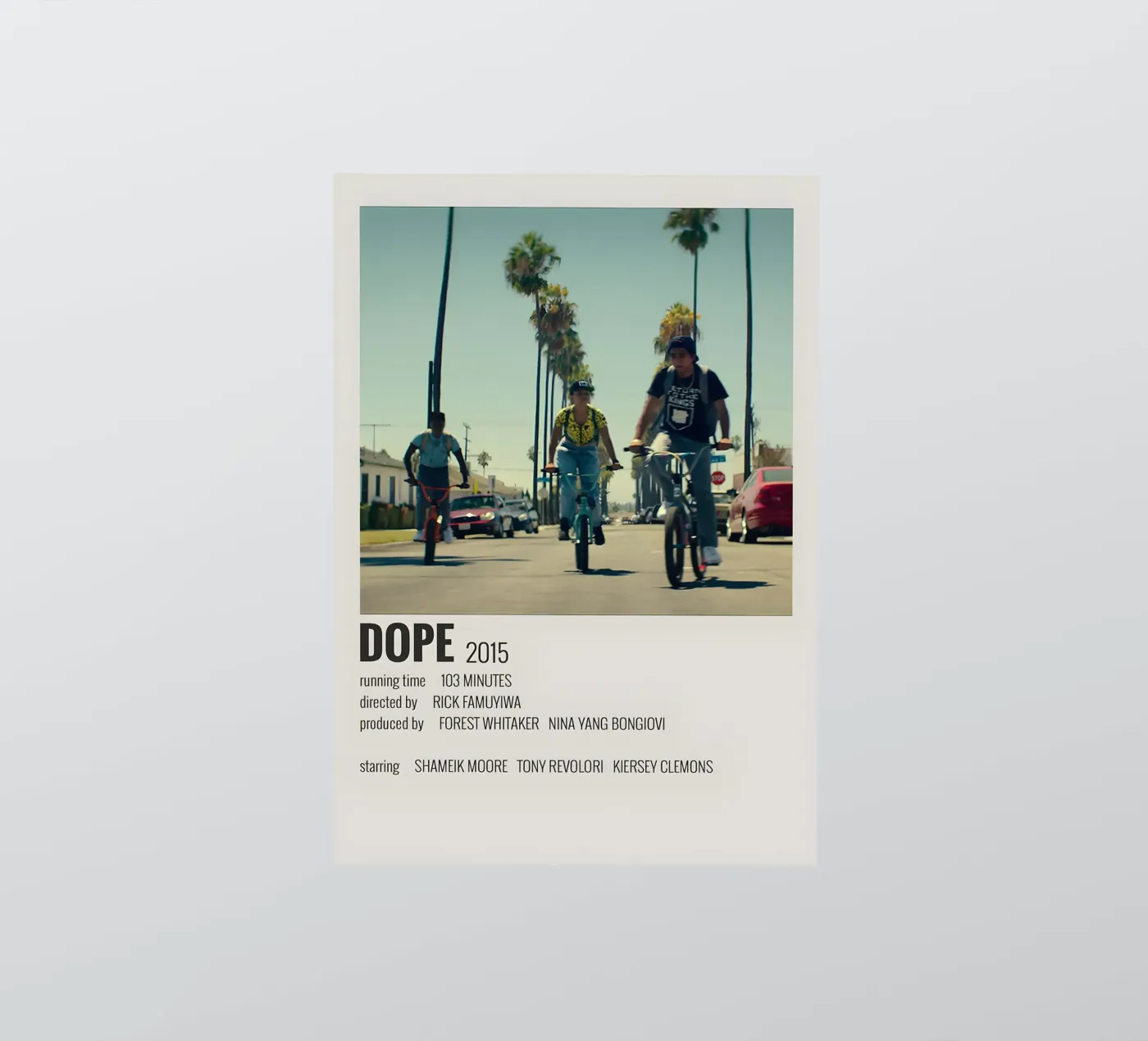 DOPE 2015 sticker van MVFminimalist