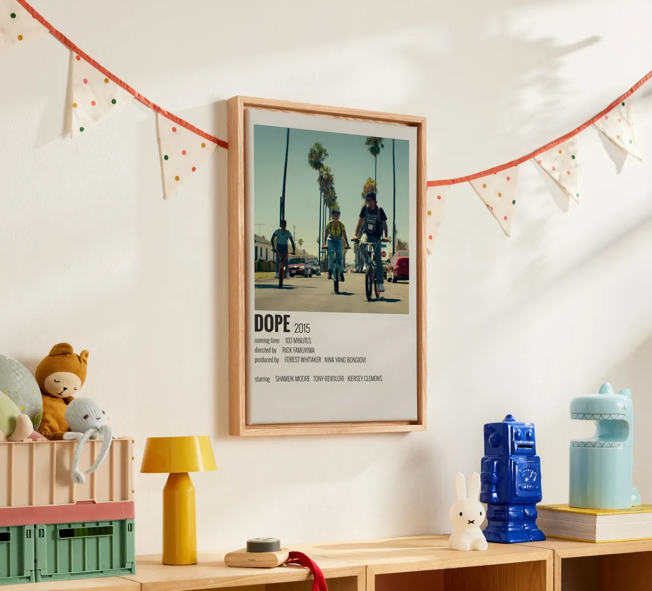 DOPE 2015 canvas met Baklijst van MVFminimalist