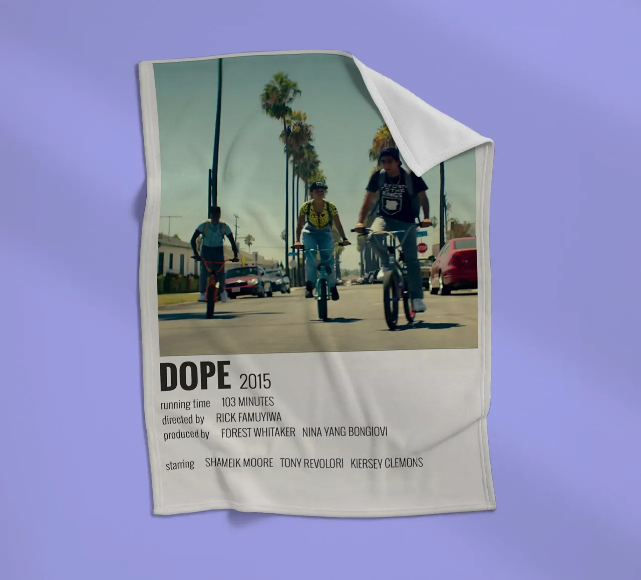 DOPE 2015 fleecedeken van MVFminimalist