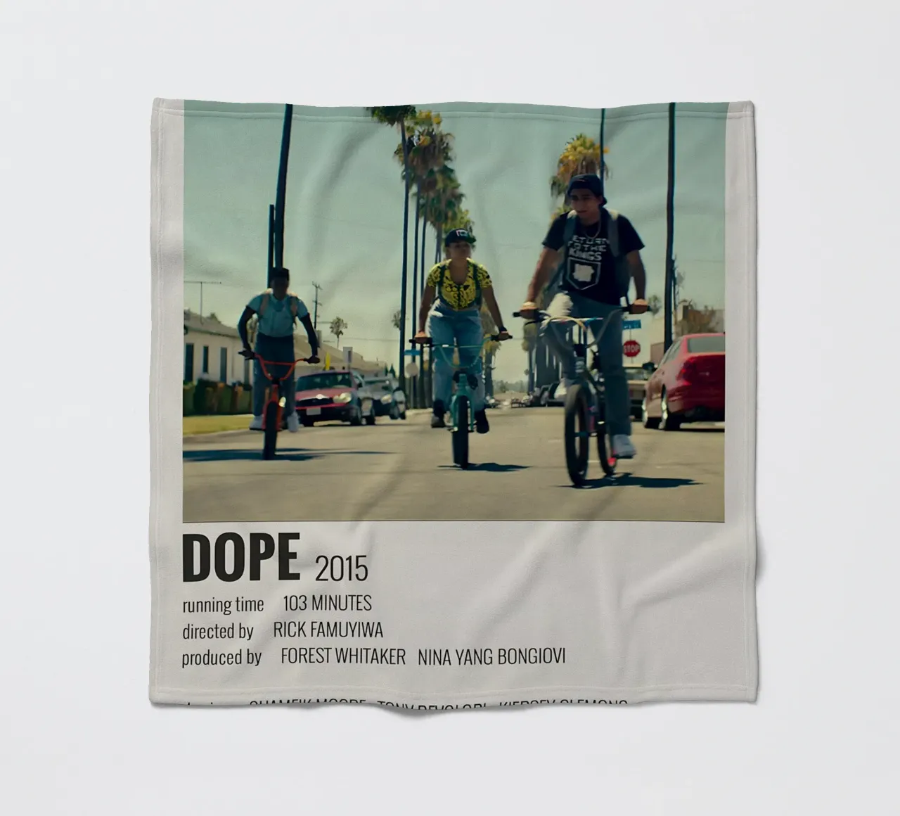 DOPE 2015 fleecedeken van MVFminimalist