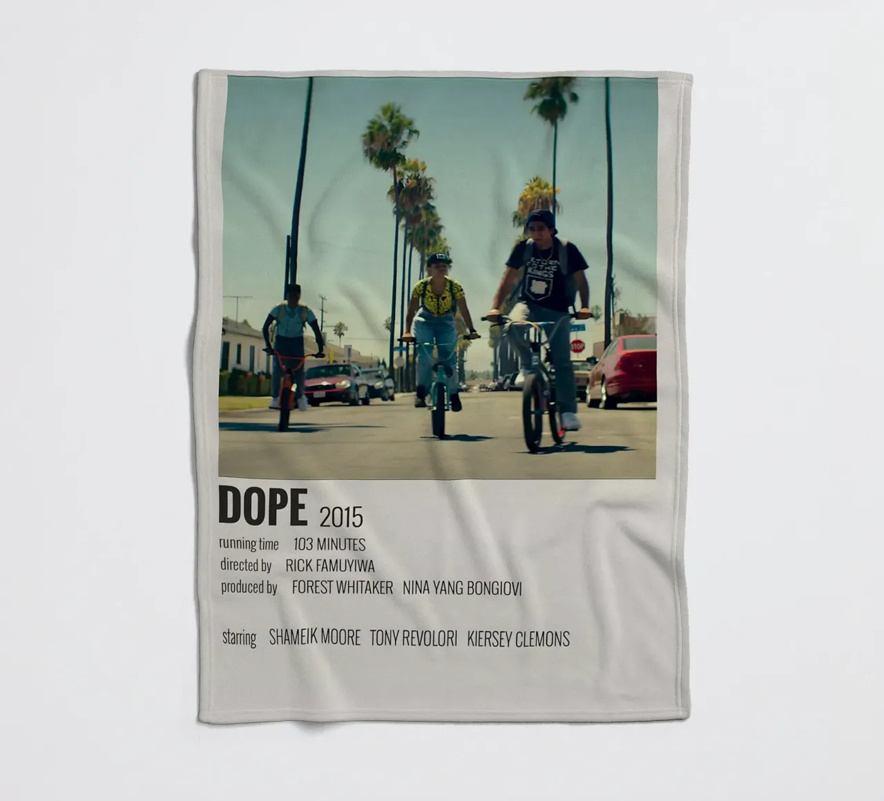 DOPE 2015 fleecedeken van MVFminimalist
