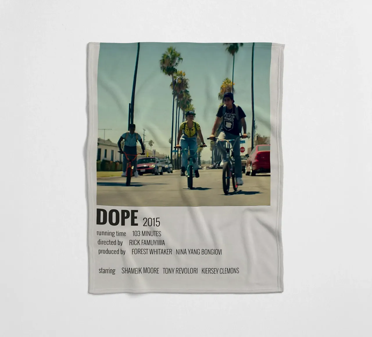 DOPE 2015 fleecedeken van MVFminimalist