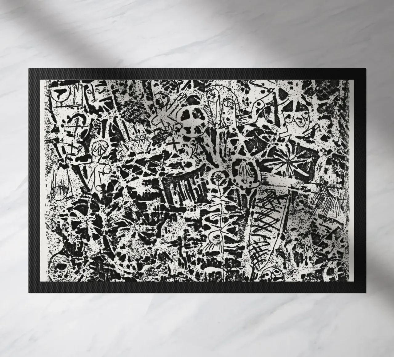 Small World Fußmatte von vintageshop