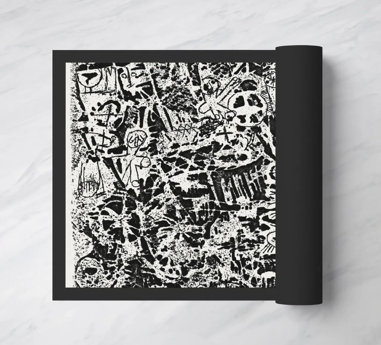 Small World Fußmatte von vintageshop