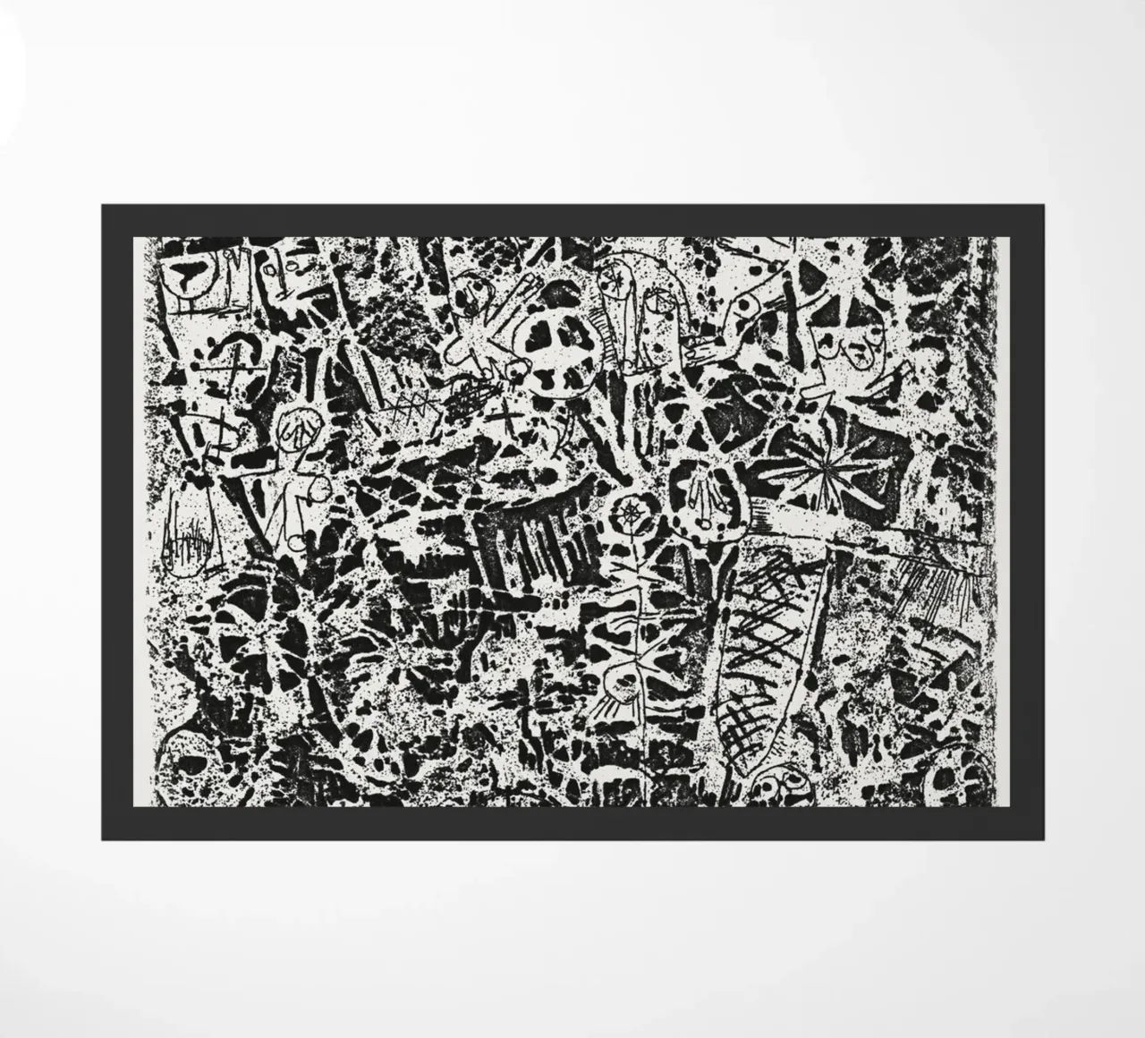 Small World Fußmatte von vintageshop