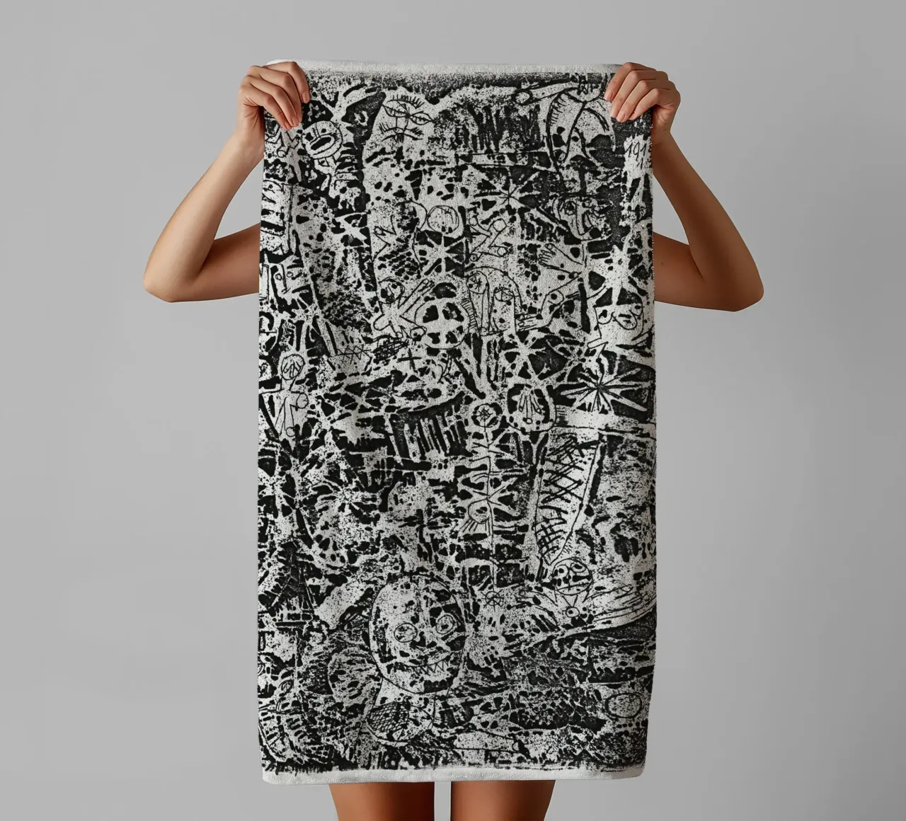 Small World asciugamano da bagno da vintageshop