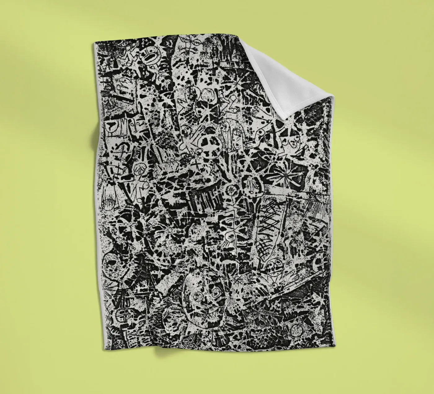 Small World Fleecedecke von vintageshop