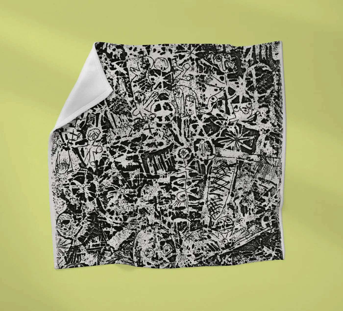 Small World Fleecedecke von vintageshop