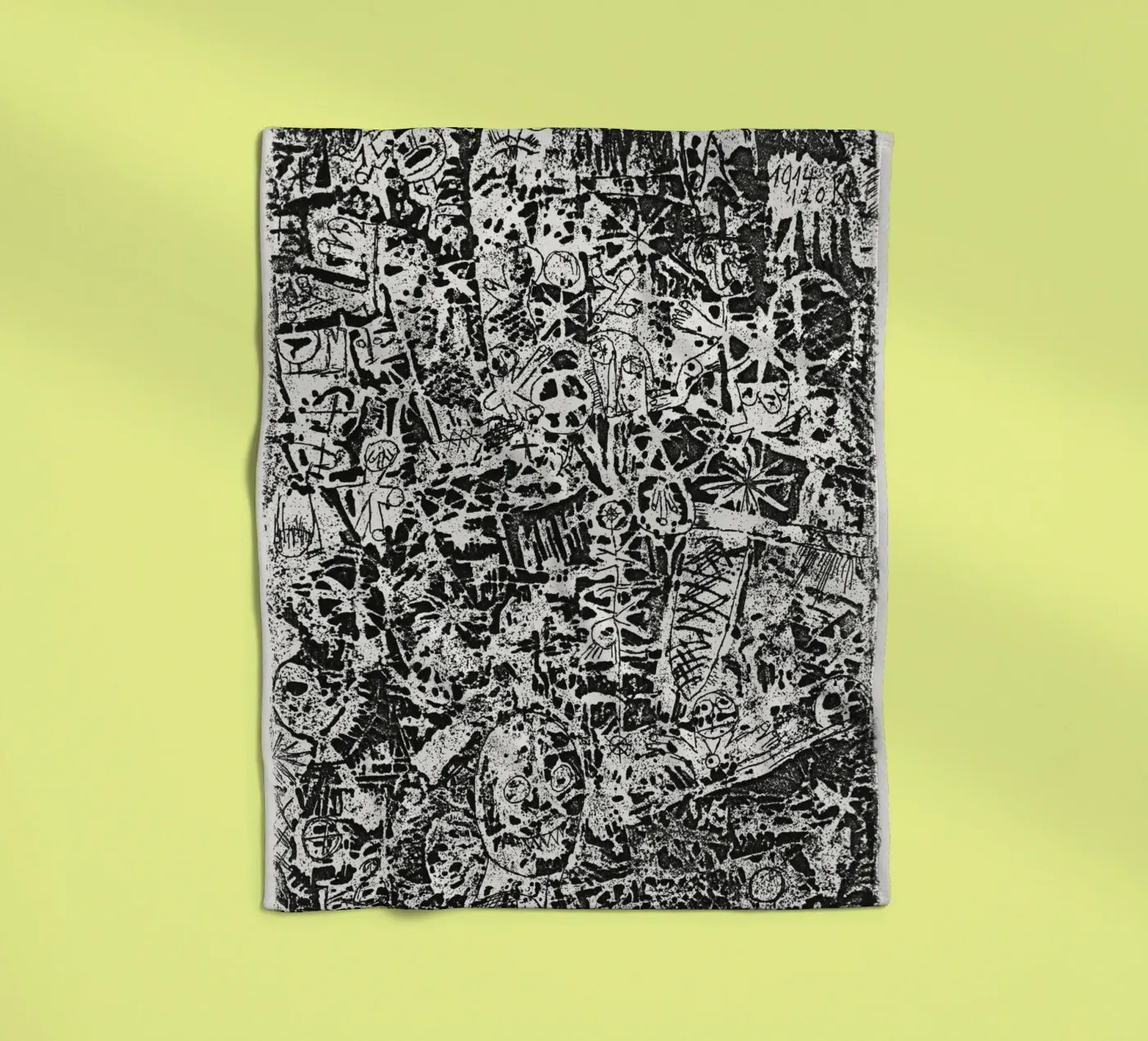 Small World Fleecedecke von vintageshop