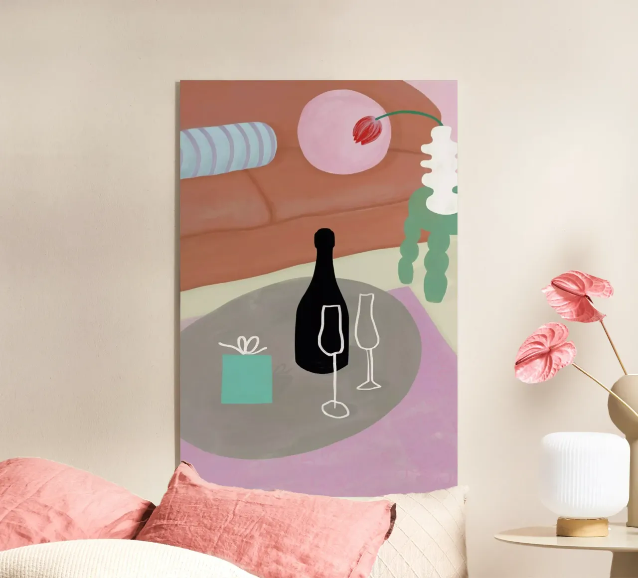 Lovely Gift plexiglass da Frauke Schyroki