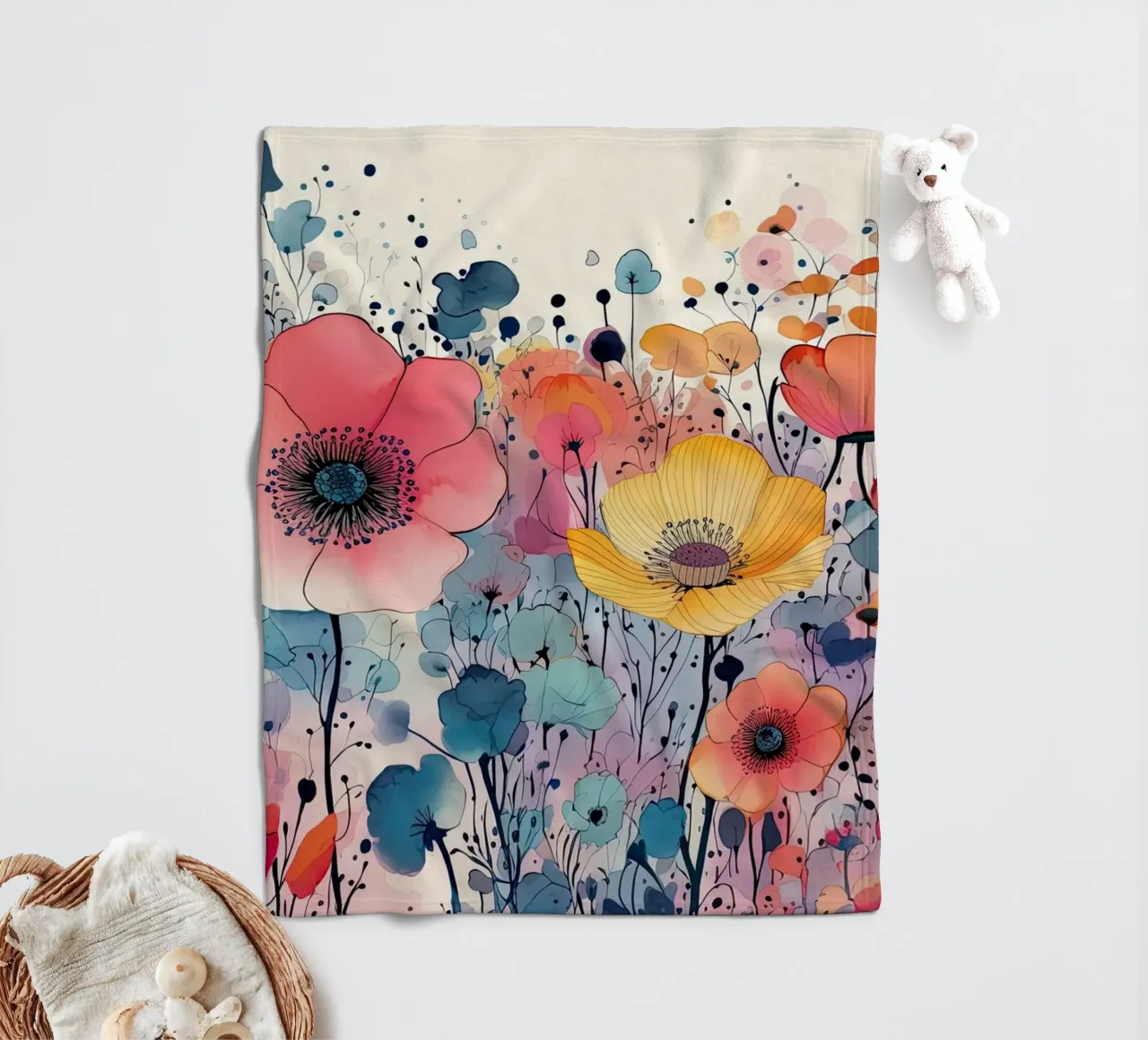 Arte da parete di Imagine coperta in pile da Imagine